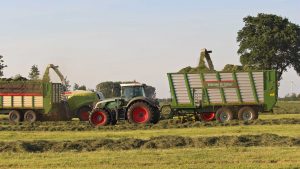 Lohnunternehmen Werner Zöller - Gras häckseln