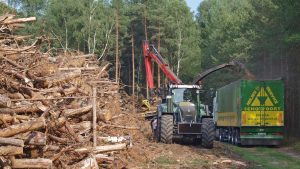Holz hacken mit dem Mobilhacker