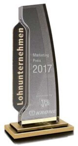 Lohnunternehmen Marketingpreis 2017